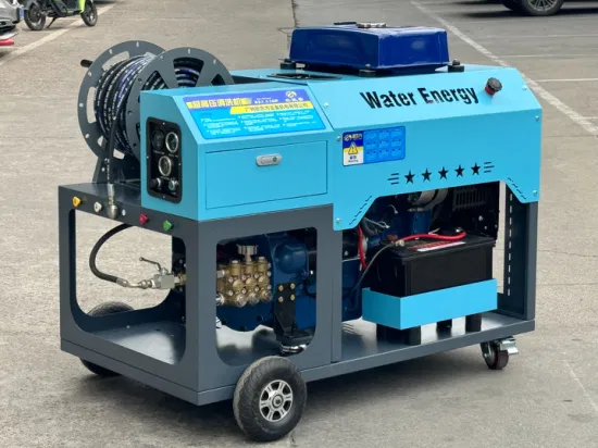 Gasoline, Diesel, Electric, High-Pressure Pipeline Dredging and Cleaning Machine (TSL6025)